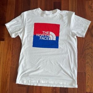 Men's The North Face White Cotton T-Shirt ~ Large